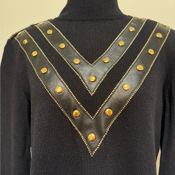 St. John Turtleneck Sweater/Dress - Picture 2 of 5